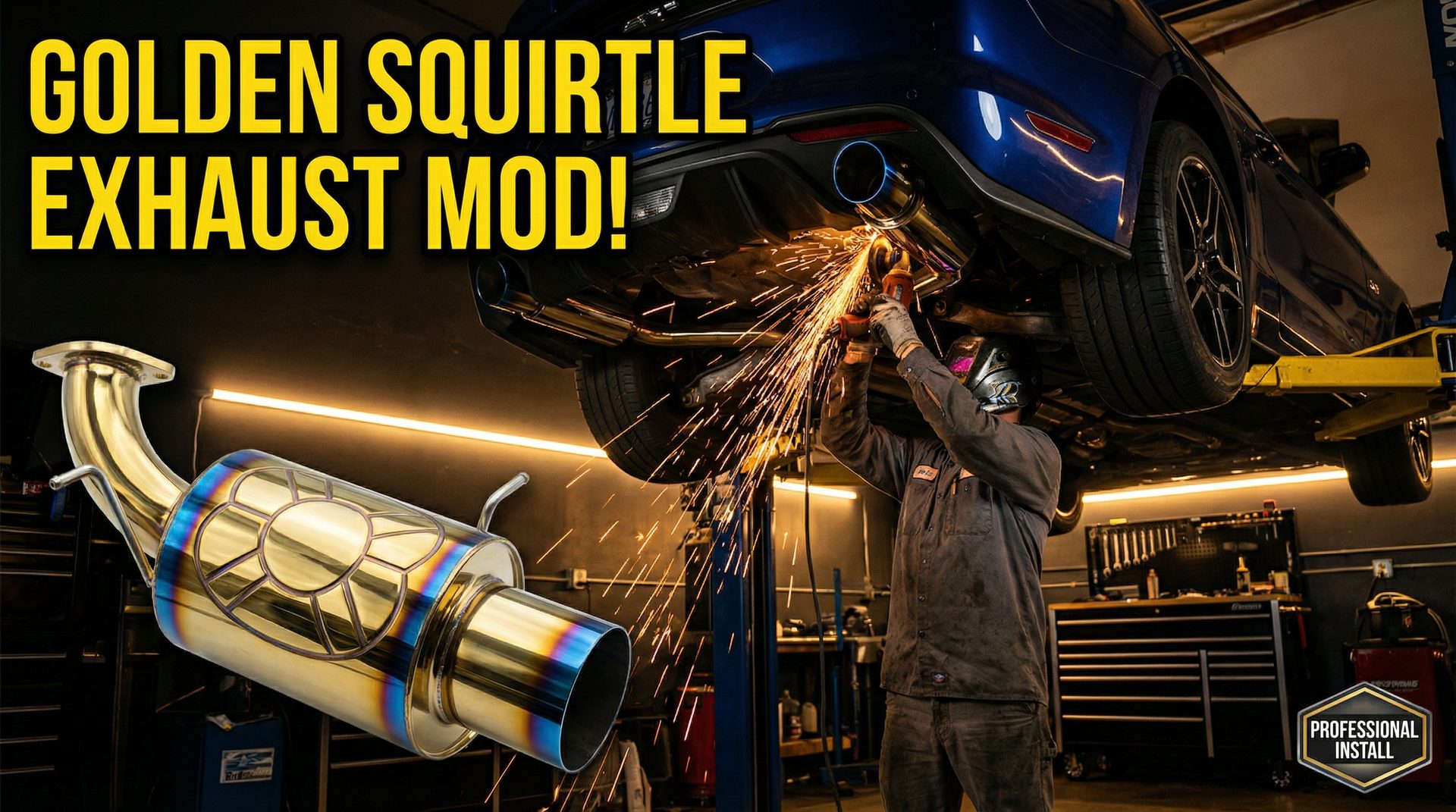 萝莉岛改装视频：排气系统改装视频